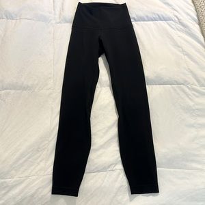 Lululemon black Align leggings size 0
